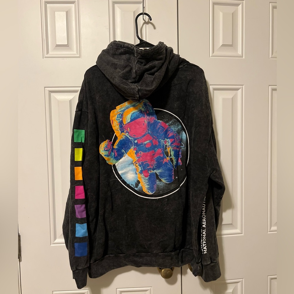 Black hyper space hoodie